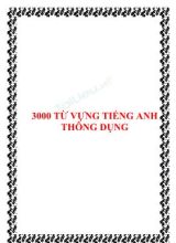 3000 từ vựng tiếng Anh thông dụng